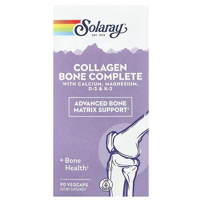 Solaray Collagen Bone Complete - 90 VegCaps