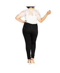 Plus Asha Regular High Rise Skinny Jean
