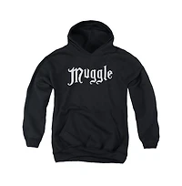 Harry Potter Youth Muggle Pull Over Hoodie / Hooded Sweatshirt