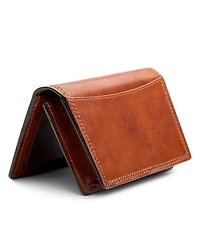 Bosca | Men's 2 Pocket Card Case Wallet w/I.d. Window in Dolce Italian Leather