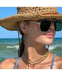Ellie Vail Carla Paper Clip Chain Necklace