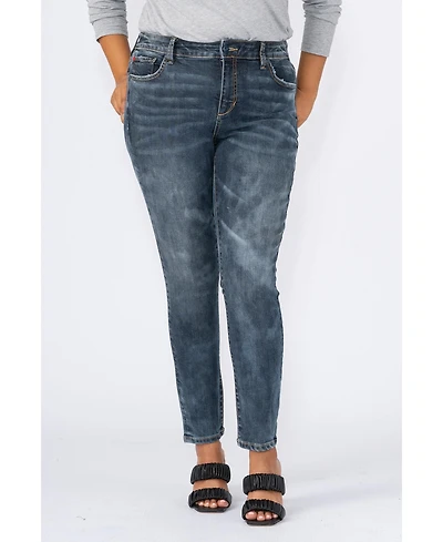 Slink Jeans Women's High Rise Ankle Skinny