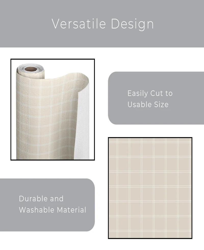 Smart Design Bonded Grip Shelf Liner