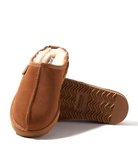 Fireside By Dearfoams Women's Greta Genuine Shearling Clog Slipper