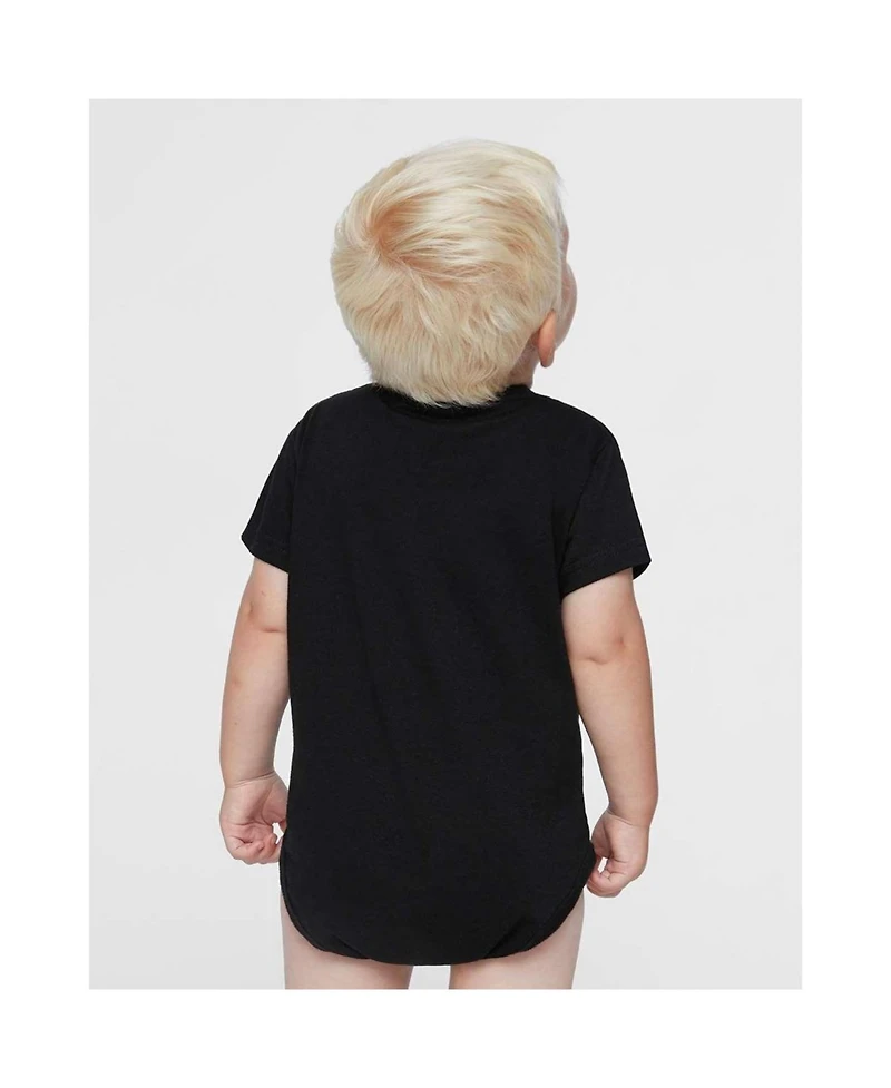 The Batman Baby-Girls Silhouette Title Infant Snapsuit