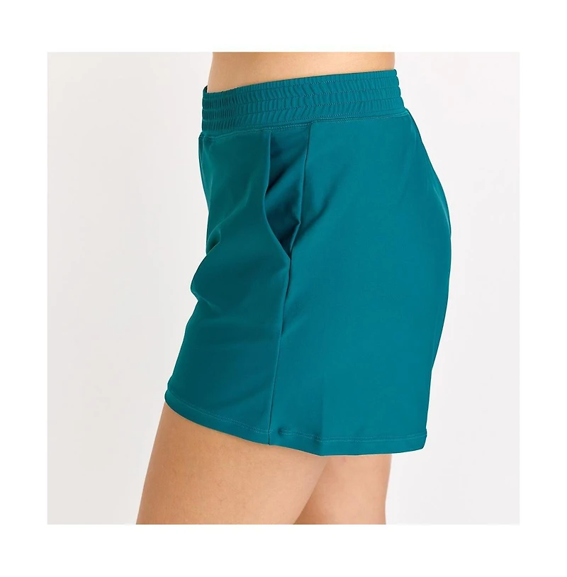 Calypsa Women's Classic Fit Swim Shorts With Panty