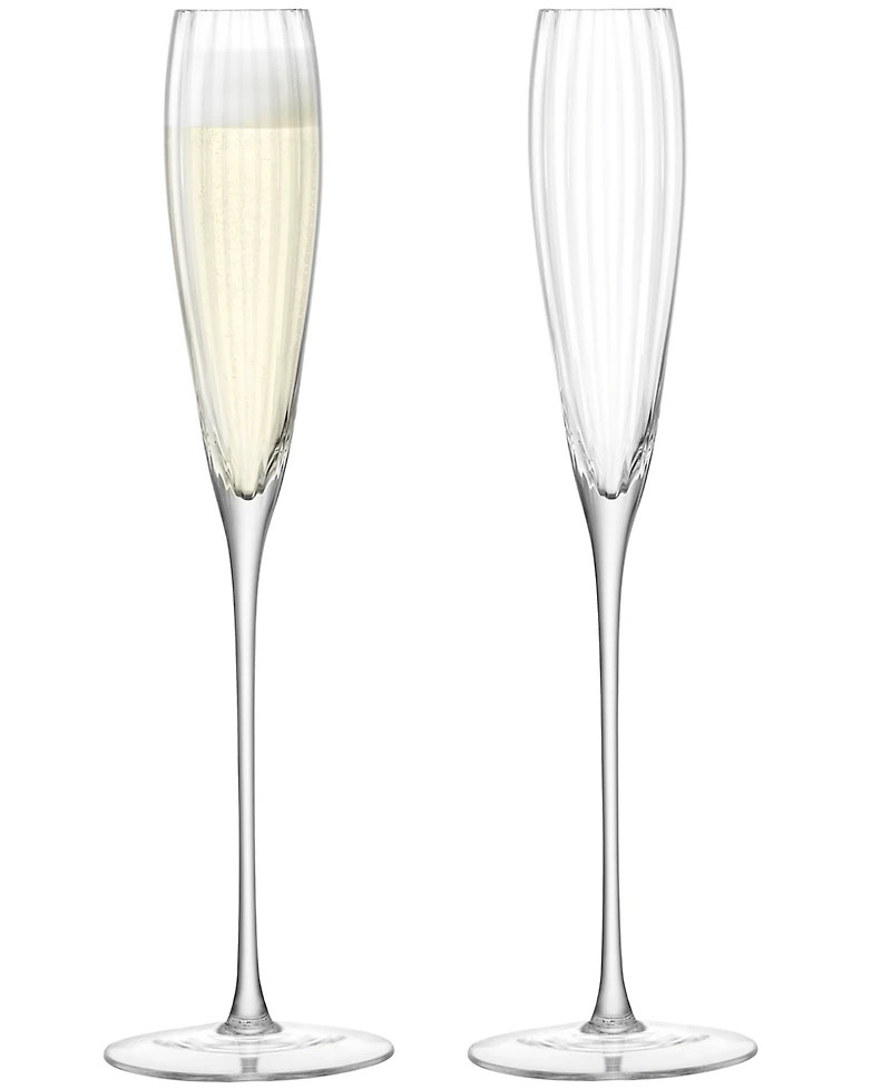 Lsa International Aurelia Grand Champagne Flutes, Set of 2
