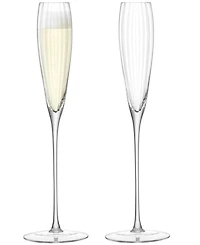 Lsa International Aurelia Grand Champagne Flutes, Set of 2