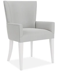 Catriona Striped Upholstered Arm Chair, Created for Macy's