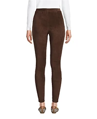 Lands' End Women's Sport Knit High Rise Corduroy Leggings