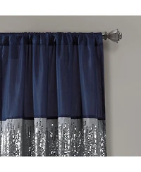 Lush Decor Night Sky Window Curtain Panel