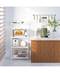 Slickblue 4-Tier Baker's Rack Stand Shelves Kitchen Storage Rack Organizer