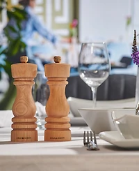 Cole Mason London 7" Wooden Salt & Pepper Mill Gift Set