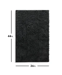 Ultra Soft Non-Slip Chenille Bath Rug - Quick Dry