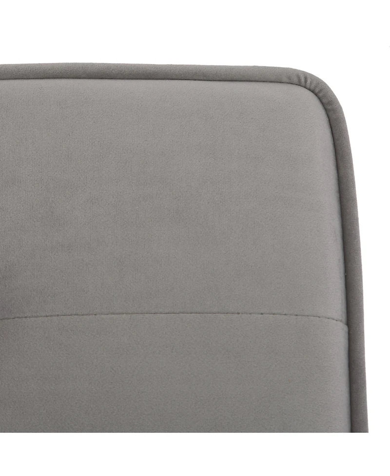WestinTrends Velvet Tufted Bedroom Bench for Living Room & Entryway