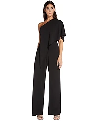 Adrianna Papell One-Shoulder Jumpsuit