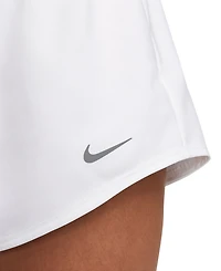 Nike Women's One Dri-fit Mid-Rise Brief-Lined Shorts