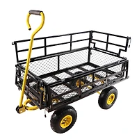 Streamdale Furniture Wagon Cart Garden Cart Trucks Make It Easier To Transport Firewood 0002