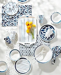 Lenox Blue Bay Melamine 20-Piece Dinnerware Set, Service for 4