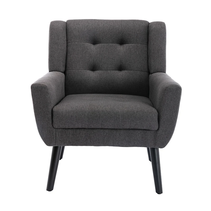 Streamdale Soft Linen Accent Chair for Living Room or Bedroom