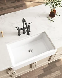 Streamdale 30 L X 19 W Farmhouse/Apron Front Ceramic Kitchen Sink