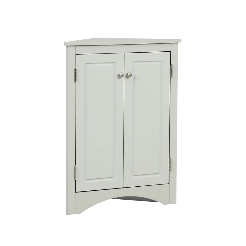 Streamdale Adjustable Shelves Triangle Bathroom Storage Cabinet