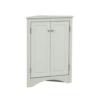 Streamdale Adjustable Shelves Triangle Bathroom Storage Cabinet