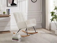 Streamdale Rocking Chair with High Backrest for Nursing