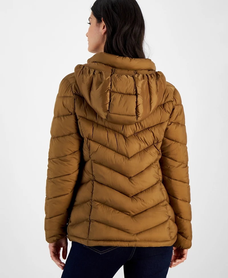 Charter Club Women's Packable Hooded Puffer Coat