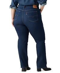 Levi's Plus Chelsea High-Rise Straight-Leg Jeans
