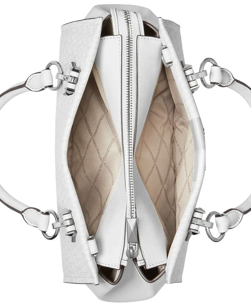 Michael Michael Kors Logo Marilyn Medium Satchel