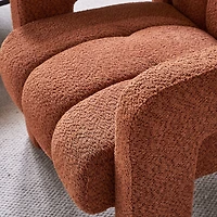 Simplie Fun 31.10" Wide Boucle Upholstered Accent Chair