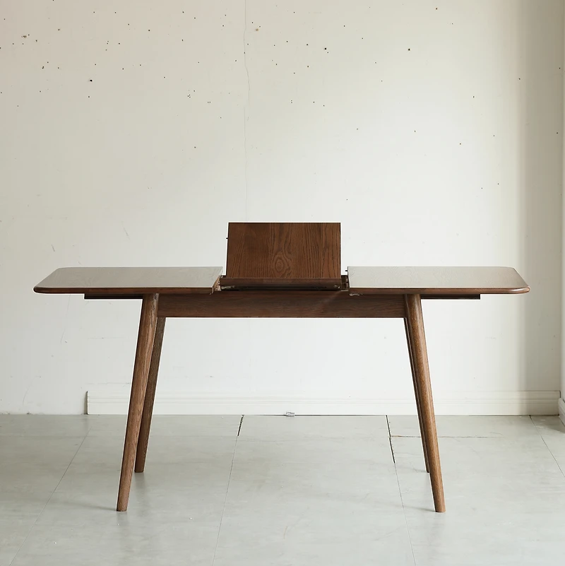 Streamdale Furniture 1.6M Solid Oak Telescopic Dining Table