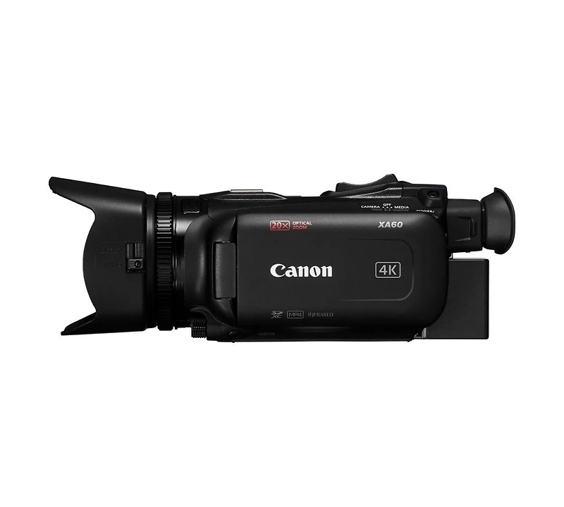 Canon XA60 4K Ultra Hd Compact 20x Zoom Professional Camcorder