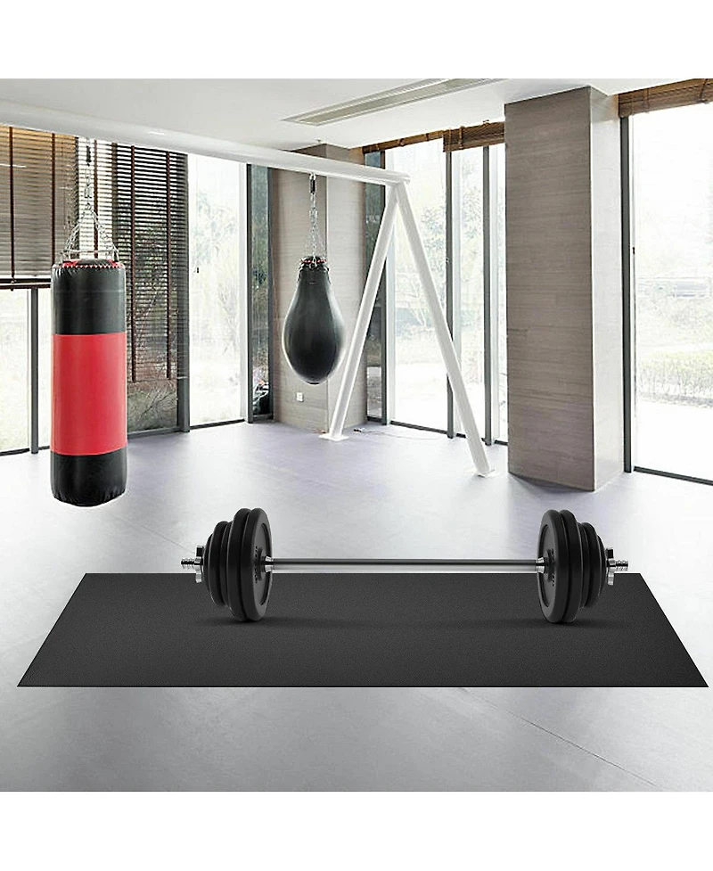 Slickblue Thicken Equipment Mat for Home and Gym Use-78 x 36 x 0.25 inches