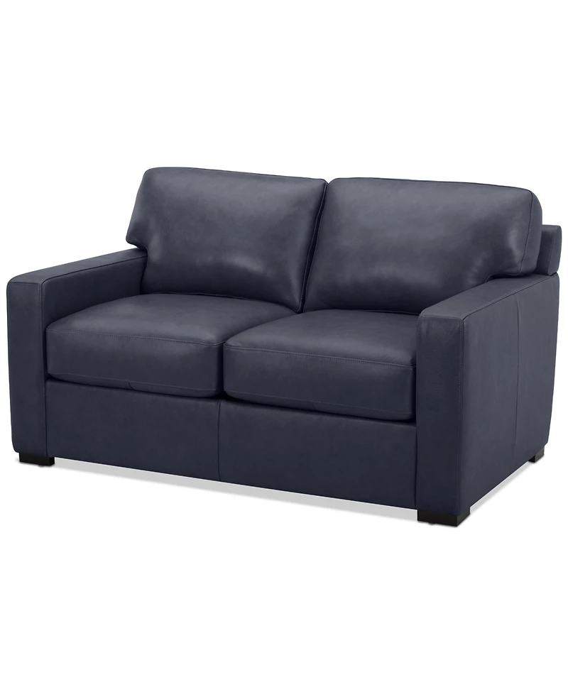 Radley 61" Leather Loveseat, Created for Macy's