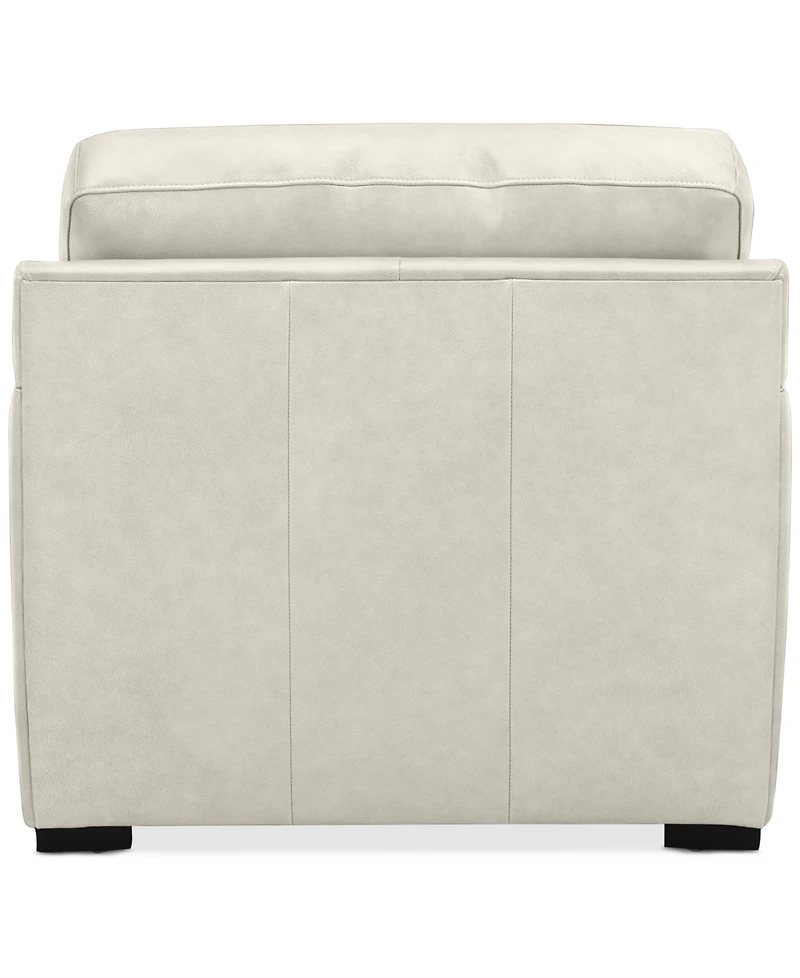 Radley 38" Leather Chair, Created for Macy's