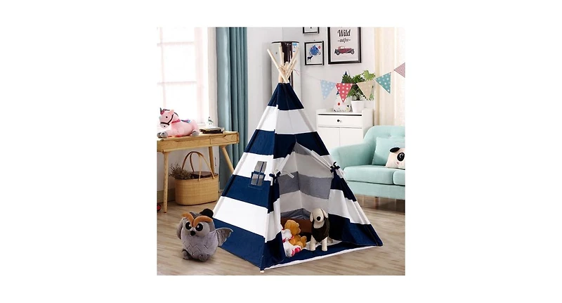 Slickblue 5' Portable Indian Children Sleeping Dome Play Tent