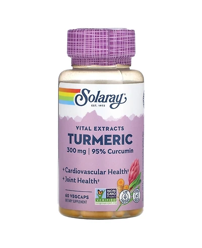 Solaray Turmeric 300 mg - 60 VegCaps