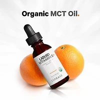 Codeage Liquid Vitamin E+ - Usda-Certified Organic Vitamin E - 2-Month Supply