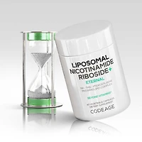 Codeage Liposomal Nicotinamide Riboside+ Supplement - 500 mg Nicotinamide Riboside - Betaine Anhydrous, Trans-Pterostilbene