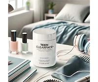 Codeage Teen Clearface Adolescent Face, Skin & Pimples, Vitamins A, C, D3, E, Pantothenic Acid, Niacin, Zinc Supplement Teenagers, Probiotics, L-Lysin