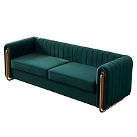 Simplie Fun Modern Velvet Sofa