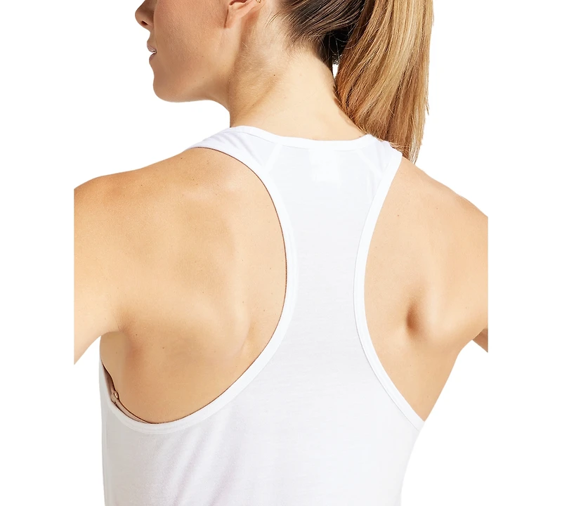adidas Women's Training Small Logo Racerback Tank Top