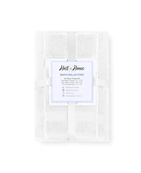 Host and Home 6-Piece Bathroom Towel Set (2 Bath Towels, 2 Hand Washcloths), Double Stitched Edges, 600 Gsm, Soft Ringspun Cotton, Stylish S
