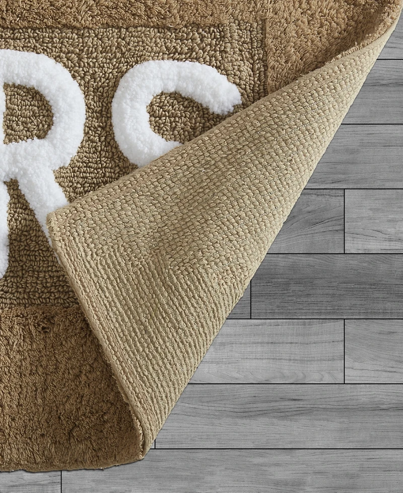 Jean Pierre Hers Cotton Bath Rug, 21" x 34"