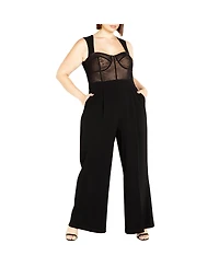 City Chic Plus Kylie Jumpsuit
