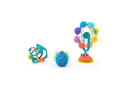 Sassy Baby Sassy Let's Move baby gift box - 3 piece set, 8+ Months