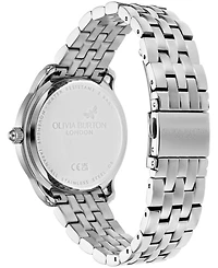 Olivia Burton Women's Starlight Silver Stainless Steel Watch 36mm