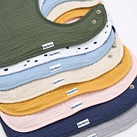 Gerber Baby Muslin 8 Pack Drooling Bibs